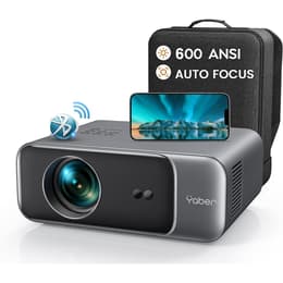 [Auto Focus] YABER Pro V9 4K Projector with WiFi 6 and Bluetooth 5.2, 500  ANSI Native 1080P Outdoor Movie Projector, Auto 6D Keystone & 50% Zoom,  Home
