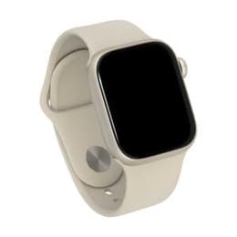 Apple Watch Series 8 (2022) GPS 45 mm - Aluminio Blanco estrella - Correa deportiva Blanco