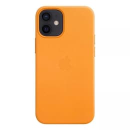 Funda de piel Apple iPhone 12 mini - Magsafe - Piel Amapola de California