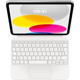 iPad Magic Keyboard Folio 10.9" (2022) - Blanco - QWERTY - Inglés (UK)