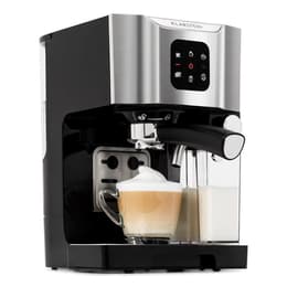 Cafeteras express combinadas Compatible con Nespresso Klarstein BellaVita 1.4L - Gris