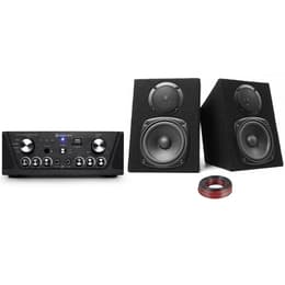 Altavoz Gefroy Amplificateur Skytronic karaoké noir USB/SD/FM 160W + Enceintes Fenton DJ compactes 2x100W - Negro