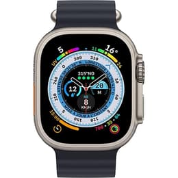 Apple Watch Ultra (2022) GPS + Cellular 49 mm - Titanio Titanio natural - Correa Ocean Negro