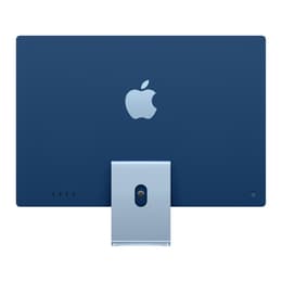 iMac 24" (2023) M3 de Apple con CPU de 8 núcleos GPU de 10 núcleos - 256 GB SSD - 8 GB QWERTY - Inglés Vidrio estándar