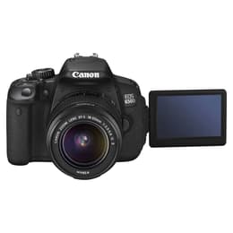 Réflex Canon EOS 650D - Negro + Objetivo Canon Zoom Lens EF-S 18-55mm f/3.5-5.6