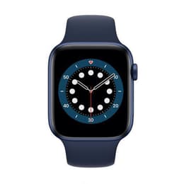 Apple Watch Series 6 (2020) GPS 44 mm - Aluminio Azul - Correa deportiva Azul