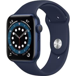 Apple Watch (Series 6) 2020 GPS 44 mm - Aluminio Azul - Correa deportiva Azul