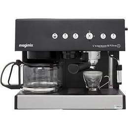 Cafeteras express combinadas Compatible con bolsitas monodosis ESE Magimix ED 135A 1.4L - Negro