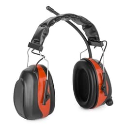 Cascos micrófono Auna Jackhammer 2.0 - Negro/Rojo