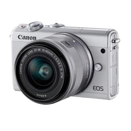 Híbrido - Canon EOS M100 - Blanco + Lente 15-45mm
