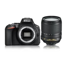 Reflex Nikon D5600 Negro+ Objetivo AF-S DX NIKKOR 18-105mm f/3.5-5.6G ED VR