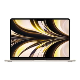 MacBook Air 13.3" (2022) - M2 de Apple con CPU de 8 núcleos y GPU de 8 núcleos - 8GB RAM - SSD 256GB - QWERTZ - Eslovaco