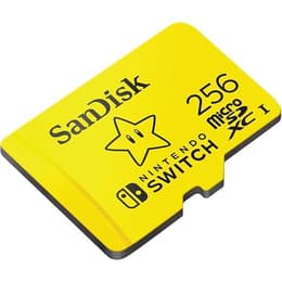Sandisk Nintendo Switch microSDXC Tarjeta de memoria 256GB SDSQXAO-256G-GNCZN