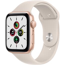 Apple Watch (Series 6) 2020 GPS 44 mm - Aluminio Oro - Correa deportiva Blanco