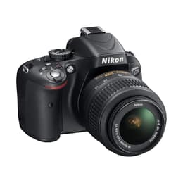 Réflex D5100 - Negro + Nikon AF-S Nikkor 18-55mm f/3.5-5.6G VR f/3.5-5.6