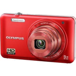 Cámara compacta D-745 - Rojo + Olympus Olympus 5x Wide Optical Zoom Lens 26-130 mm f/2.8-6.5 f/2.8-6.5