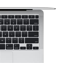 MacBook Air 13" (2020) - M1 de Apple con CPU de 8 núcleos y GPU de 7 núcleos - 8GB RAM - SSD 128GB - QWERTY - Inglés