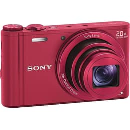 Sony CyberShot DSC-WX300 - Rojo + Sony Lens G 20x Optical Zoom 25-500mm f/3.5-6.5