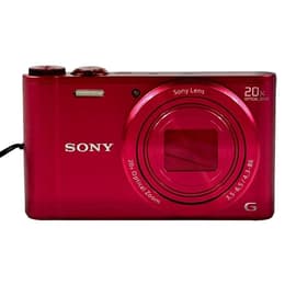 Sony CyberShot DSC-WX300 - Rojo + Sony Lens G 20x Optical Zoom 25-500mm f/3.5-6.5