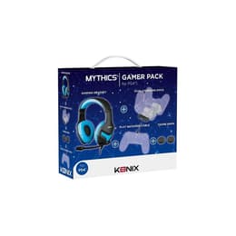 Micrófono PlayStation 4 Konix BLACK AND BLUE PS4 GAMER PACK