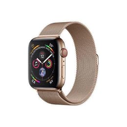 Apple Watch (Series 4) 40 mm - Acero inoxidable Oro - Milanesa Oro