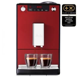 Cafeteras express combinadas Machine a Cafe a Café broyeur a Grain MELITTA Solo - Rouge Chili