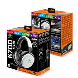 Cascos reducción de ruido gaming con cable micrófono Spirit Of Gamer Xpert H700 - Blanco