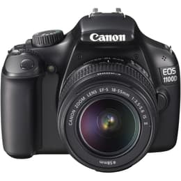 Réflex Canon EOS 1100D - Negro + Objetivo Canon EF-S 18-55mm f/3.5-5.6 IS II