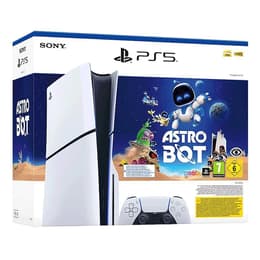 PlayStation 5 Slim 1000GB - Blanco + Astro Bot