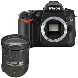 Reflex Nikon D90 - Negro + Lente Nikon AF-S DX VR 18 - 200 mm
