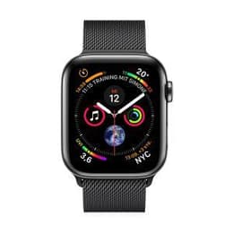 Apple Watch (Series SE) 2020 GPS 44 mm - Aluminio Gris espacial - Milanesa Gris