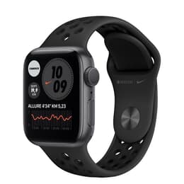 Apple Watch (Series 6) 2020 GPS 44 mm - Aluminio Gris espacial - Correa Nike Sport Negro