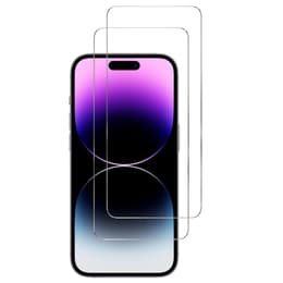 Protector de pantalla iPhone 15 Pro Max Vidrio templado - Vidrio templado - Transparente