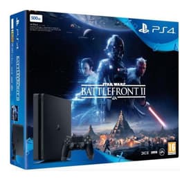 PlayStation 4 Slim 500GB - Negro + Star Wars Battlefront II
