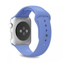 Apple Watch (Series 4) 2018 GPS + Cellular 44 mm - Aluminio Plata - Deportiva Azul