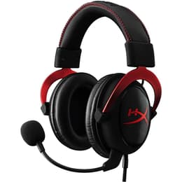 Cascos gaming con cable micrófono Kingston HyperX Cloud II - Rojo/Negro