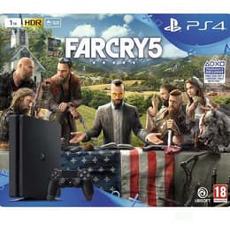 PlayStation 4 Slim 1000GB - Negro + Far Cry 5