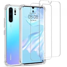 Funda Huawei P30 Pro/P30 Pro New Edition y 2 protectores de pantalla - TPU - Transparente