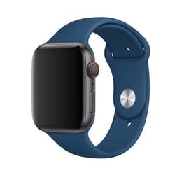 Apple Watch (Series 4) 2018 GPS + Cellular 44 mm - Aluminio Gris espacial - Deportiva Azul
