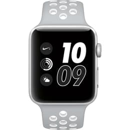 Apple Watch (Series 2) 2016 GPS 38 mm - Aluminio Plata - Deportiva Nike Gris/Blanco