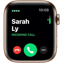 Apple Watch Series 8 (2022) - (correa no incluida) - GPS + Cellular 45 mm - Acero inoxidable Oro