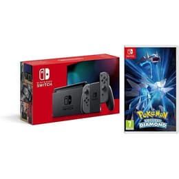 Switch 32GB - Gris + Pokémon Brilliant Diamond