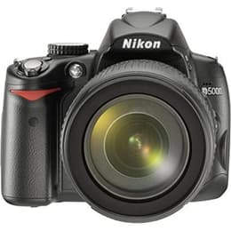 Cámara Réflex Nikon D5000 - Negro + Objetivo Nikon Nikkor AF-S DX ED GII 18-55 mm f/3.5-5.6