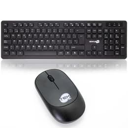 Simpletek Teclado QWERTY Español Wireless MK-03B