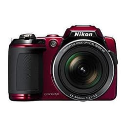 Cámara Compacta - Nikon Coolpix L120 - Negro / Rojo