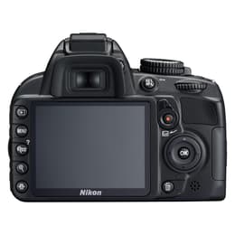 Réflex D3100 - Negro + Nikon AF-S Nikkor DX 55-200mm f/4-5.6G ED f/4-5.6