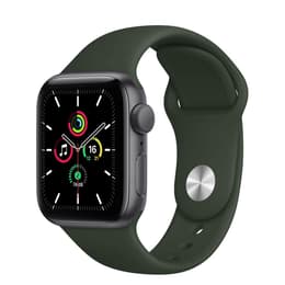 Apple Watch Series 5 (2019) GPS 44 mm - Aluminio Gris espacial - Correa deportiva Verde