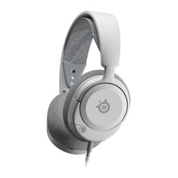 Cascos reducción de ruido gaming con cable micrófono STEELSERIES Arctis Nova 1P - Blanco