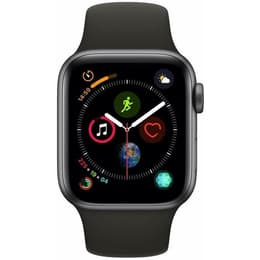 Apple Watch (Series 4) 2018 GPS 44 mm - Aluminio Gris espacial - Deportiva Negro