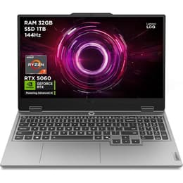Lenovo LOQ 15AHP10 15" Ryzen 7 3.3 GHz - SSD 1 TB - 32GB - NVIDIA GeForce RTX 5060 AZERTY - Francés